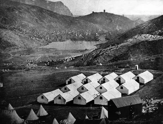 British Army Camp at Balaclava, 1855